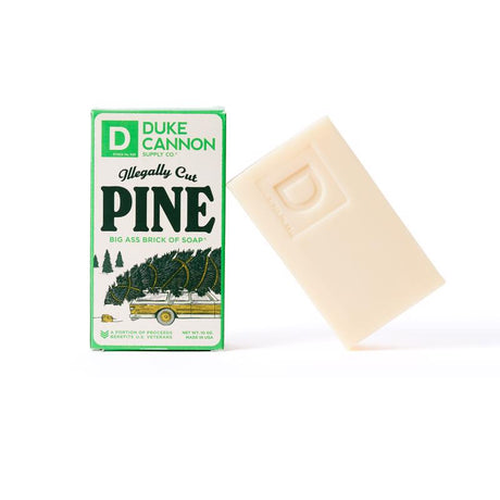 Duke Cannon Illegally Cut Pine Scent Soap Bar 10 oz 1 pk