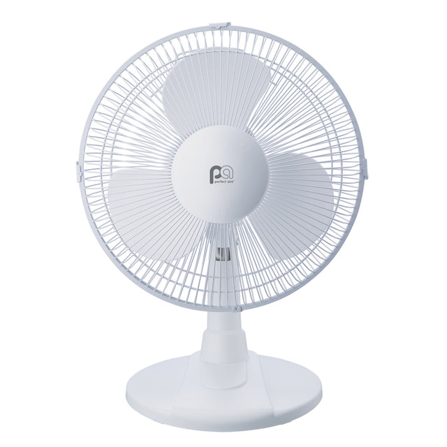 Perfect Aire 18.5 in. H X 12 in. D 3 speed Oscillating Table Fan