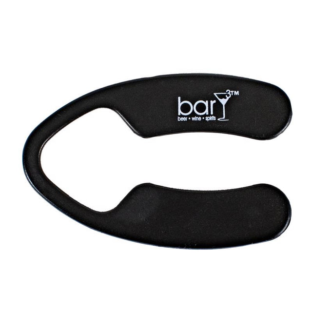 BarY3 Black Plastic/Stainless Steel Foil Cutter