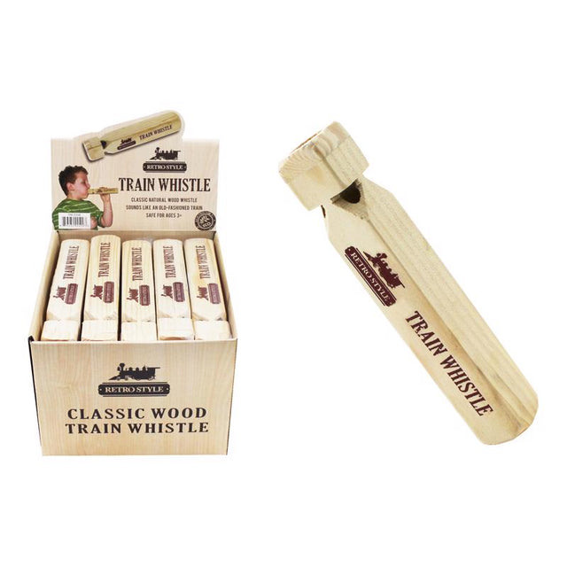 Diamond Visions Train Whistle Wood Natural