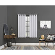 Sun Zero Norwich White Blackout Curtains 80 in. W X 63 in. L