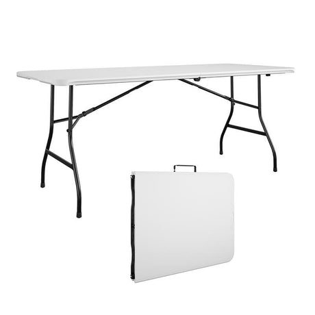 Cosco Casual 29.69 in. W X 72 in. L Rectangular Folding Buffet Table