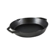 Lodge Cast Iron Dual Handle Pan 12 in. Black