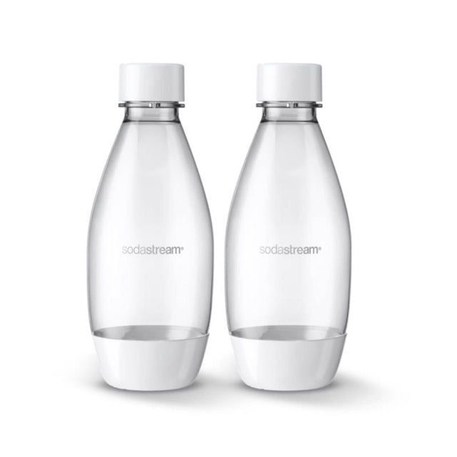 SodaStream White 0.5 L Carbonator Bottle 2 pk