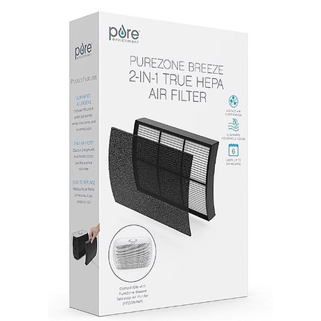 Pure Enrichment PureZone 5-3/4 in. H X 1/4 in. W Rectangular HEPA Air Purifier Filter 1 pk