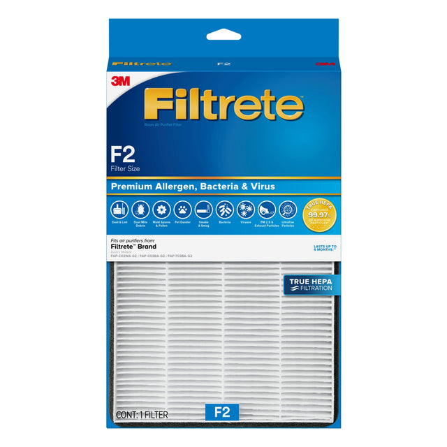 Filtrete 13 in. H X 8.2 in. W Rectangular HEPA Air Purifier Filter 1 pk