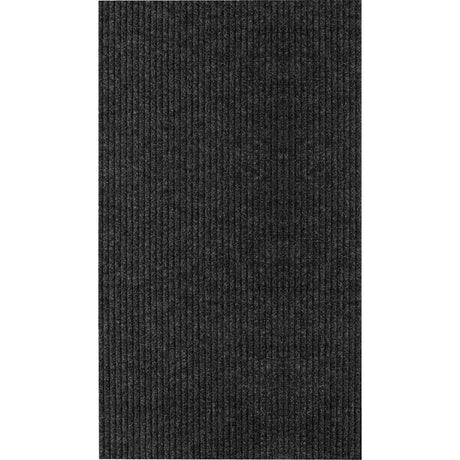 Multy Home 2 ft. W X 3 ft. L Charcoal Concord Polypropylene Utility Mat