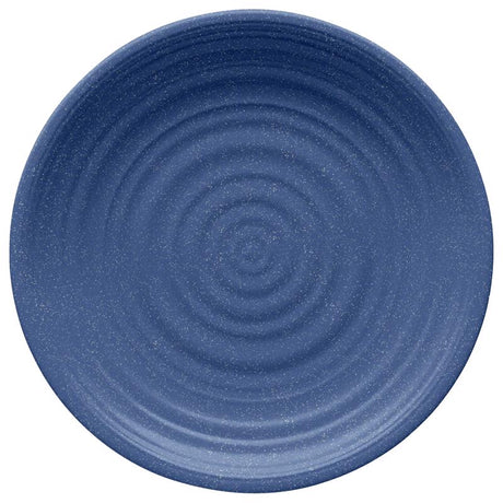 TarHong Blue Bamboo Planta Artisan Dinner Plate 10.5 in. D 1 pk