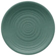 TarHong Teal Bamboo Planta Artisan Dinner Plate 10.5 in. D 1 pk