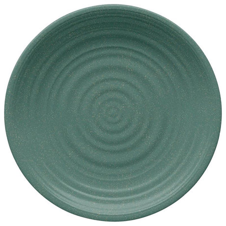 TarHong Teal Bamboo Planta Artisan Dinner Plate 10.5 in. D 1 pk