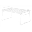 Whitmor 8 in. H X 10.38 in. W X 15.63 in. L White Stackable Shelf