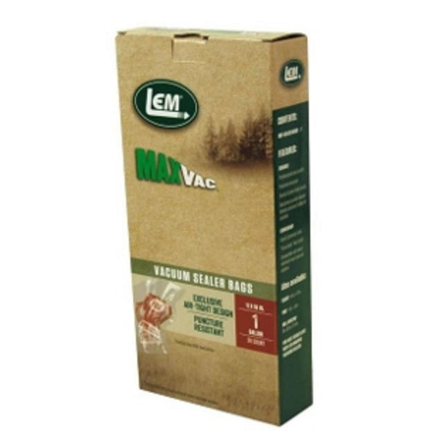 LEM MaxVac Clear Vacuum Sealer Rolls and Bags 1 pk