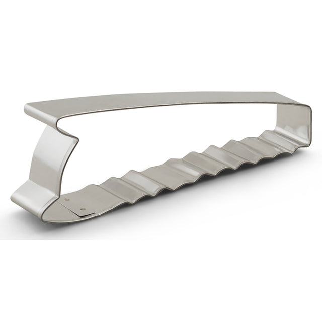 Ann Clark Silver Steel Saw Cookie Cutter