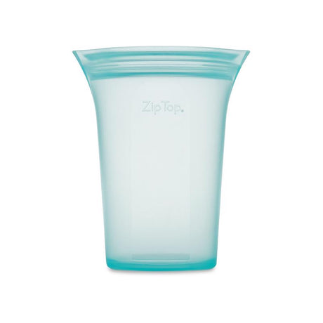 Zip Top 24 oz Teal Storage Cup 1 pk