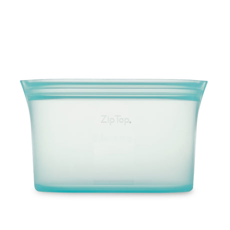 Zip Top 32 oz Teal Food Storage 1 pk