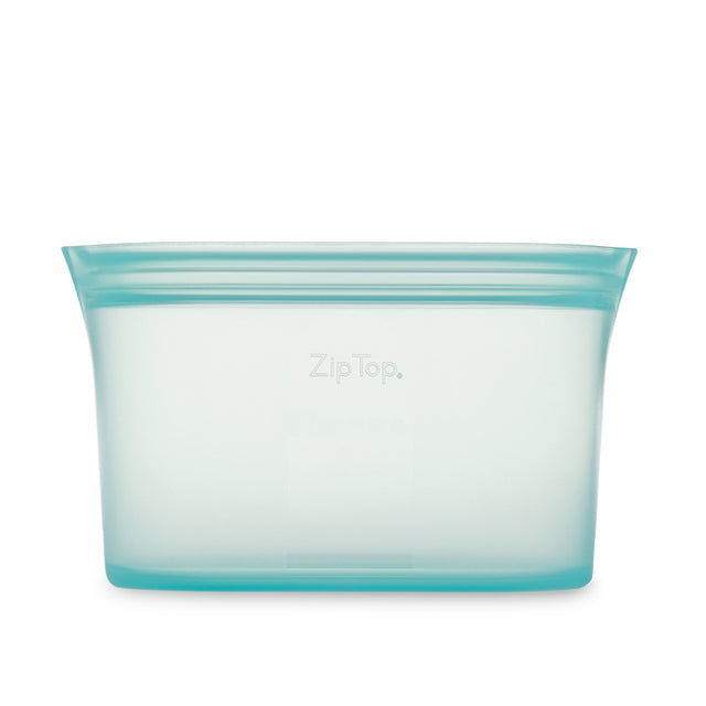 Zip Top 32 oz Teal Food Storage 1 pk