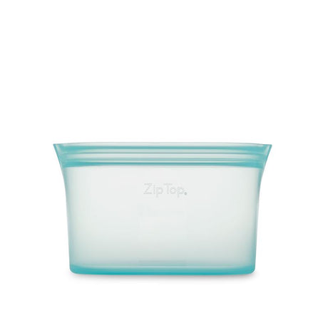 Zip Top 16 oz Teal Food Storage 1 pk