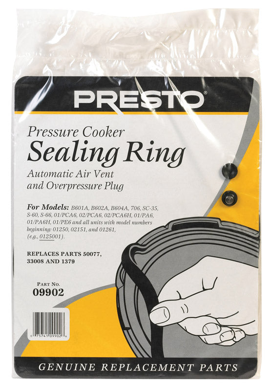 Presto Rubber Pressure Cooker Sealing Ring 6 qt