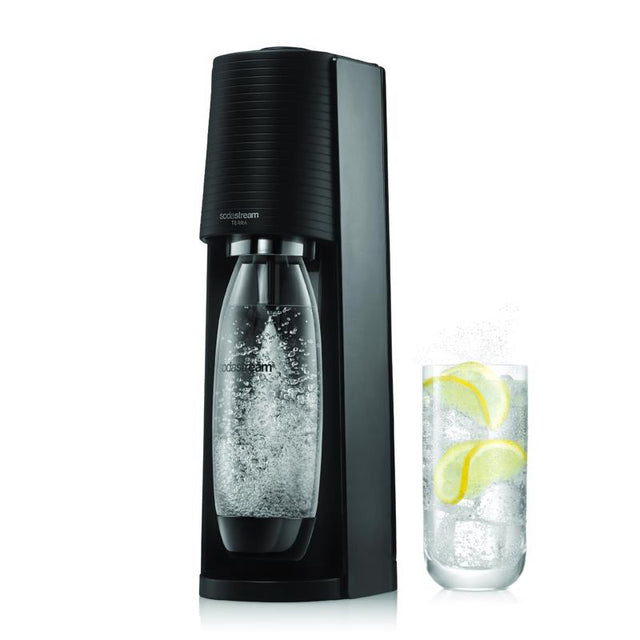 SodaStream Terra Machine Starter Kit Black 1 L Soda Maker