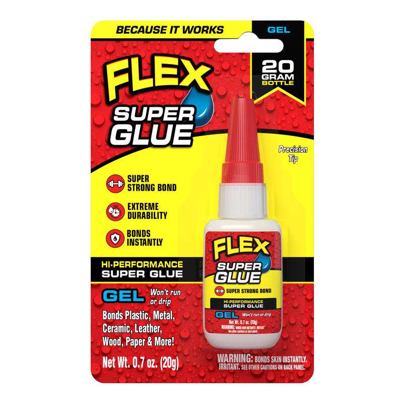 Flex Seal Family of Products Flex Super Glue High Strength Super Glue 20 gm