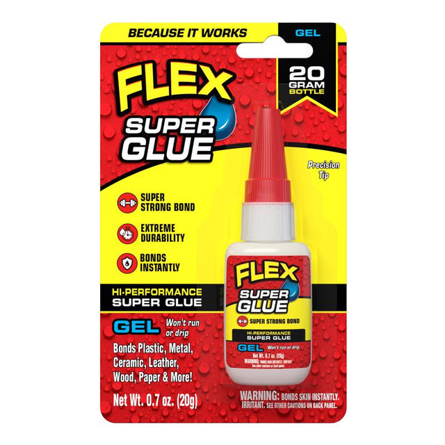 Flex Seal Family of Products Flex Super Glue High Strength Super Glue 20 gm