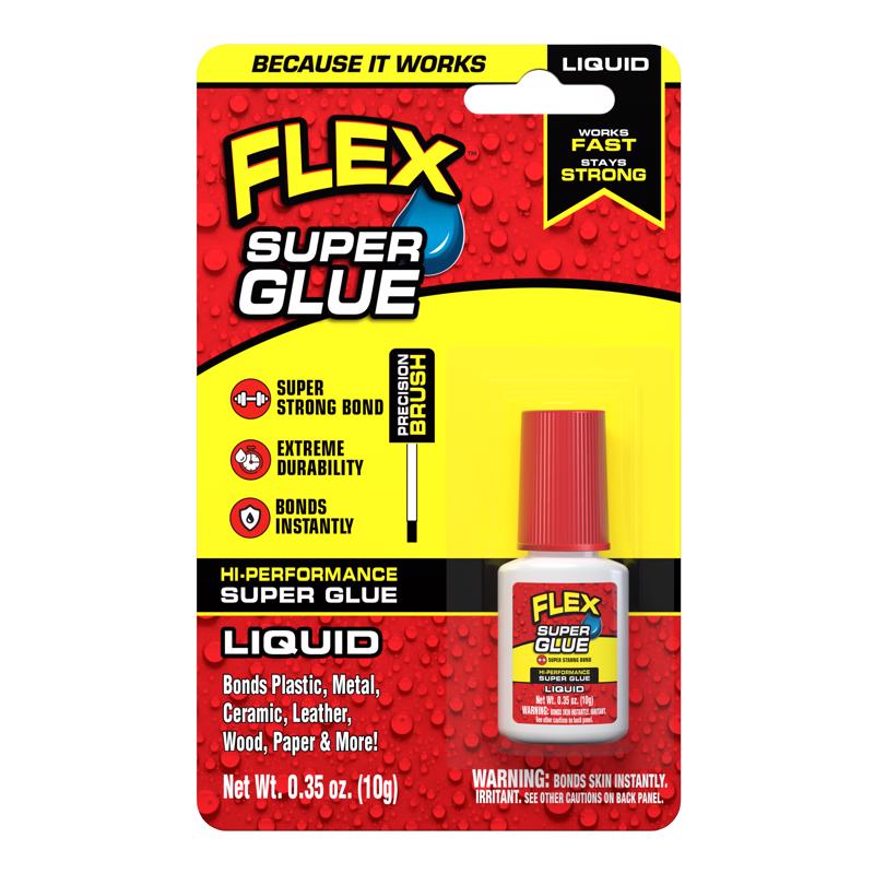 Flex Seal Family of Products Flex Super Glue High Strength Super Glue Brush On 10 gm