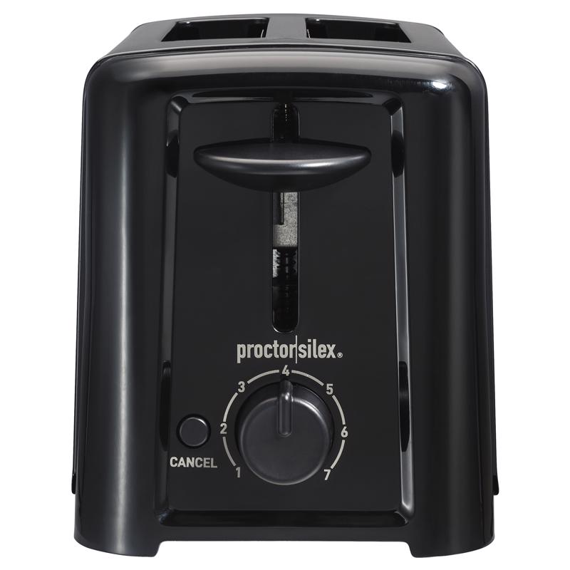 Hamilton Beach Proctor Silex Plastic Black 2 slot Toaster 6.2 in. H X 5.3 in. W X 10.3 in. D