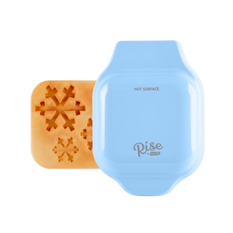 Rise by Dash 1 waffle Blue Plastic Waffle Maker