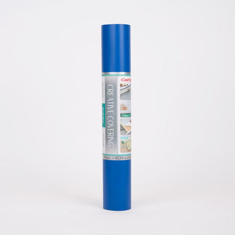 Con-Tact 16 ft. L X 18 in. W Blue Self-Adhesive Shelf Liner