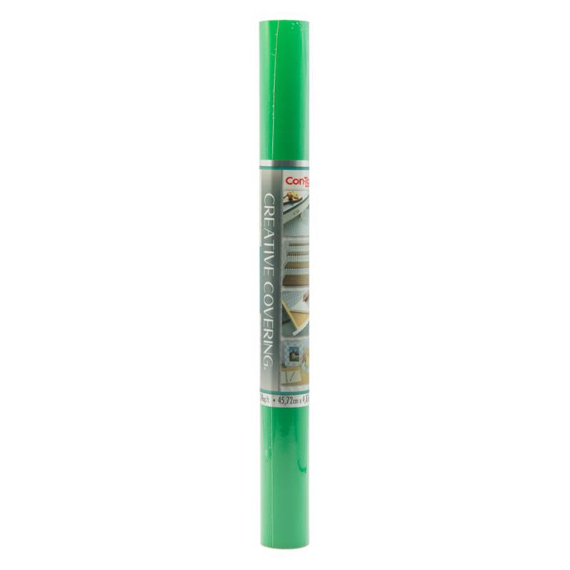 Con-Tact 16 ft. L X 18 in. W Green Self-Adhesive Shelf Liner