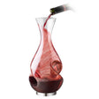 Final Touch 25.4 oz Clear Glass/Stainless Steel Aerating Wine Pourer