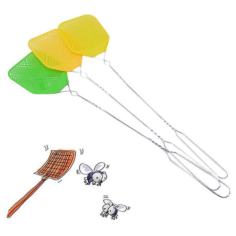 Homeplus+ Assorted Plastic Fly Swatter