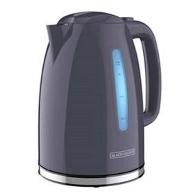 Black+Decker 1.7 L Gray Electric Kettle