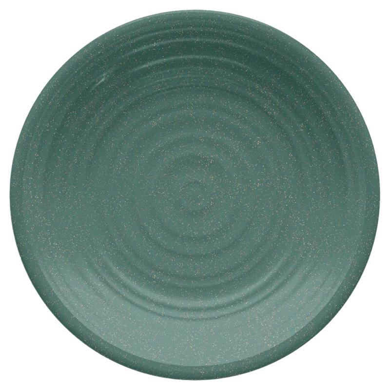 TarHong Green Bamboo/Fiber Artisan Salad Plate 1 each