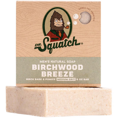 Dr. Squatch Birchwood Breeze Scent Soap Bar 5 oz 1 pk