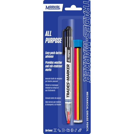 Markal Trades Marker Assorted Medium Tip Markers 4 pk