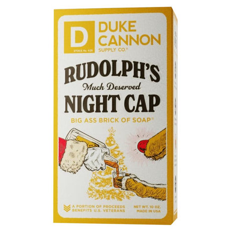 Duke Cannon Orange Rudolph's Much Deserved Night Cap Shower Soap 10 oz 1 pk