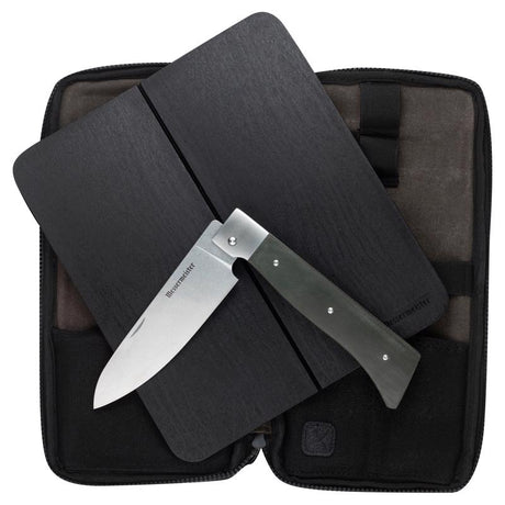 Messermeister Adventure Chef 6 in. L Stainless Steel Folding Knife Set 3 pc