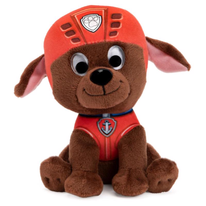 Gund Paw Patrol Water Rescue Zuma Plush Toy Polyester Mulitcolored