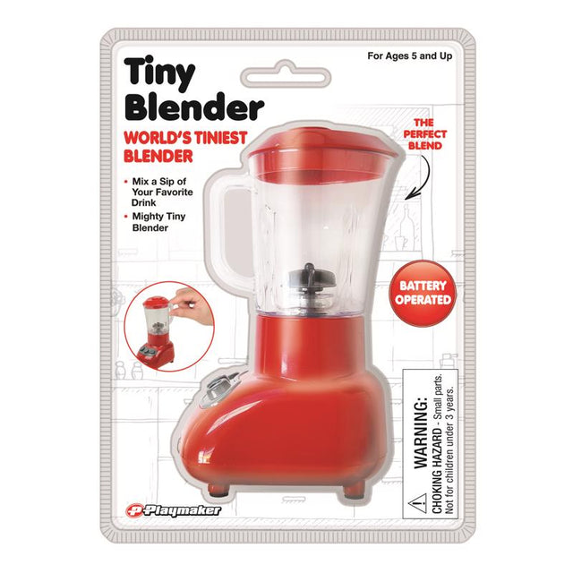 Playmaker Toys Tiny Blender Plastic Red