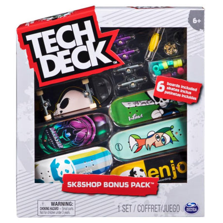 Tech Deck Finger Board Plastic Assorted 74 pc