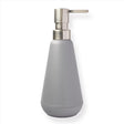 Sttelli Belize Brushed Nickel Gray Plastic Soap Pump