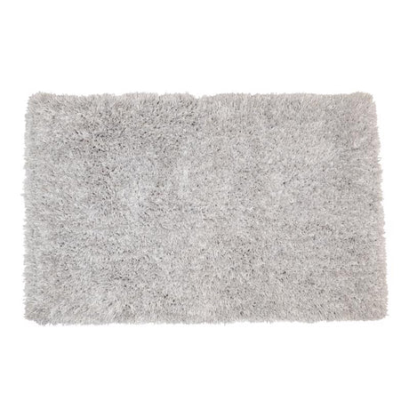 Sttelli Intermix 32 in. L X 20 in. W White Cotton/Polyester Bath Rug