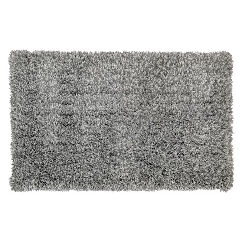 Sttelli Intermix 32 in. L X 20 in. W Gray Cotton/Polyester Bath Rug