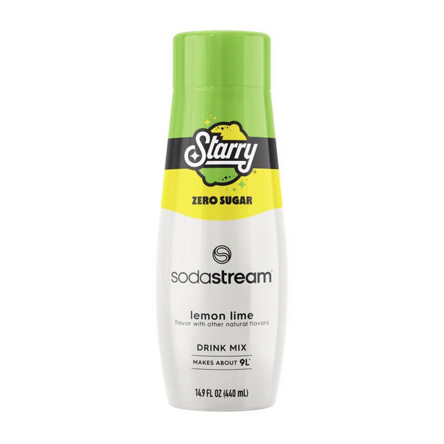 SodaStream Pepsi Zero Sugar Starry Lemon-Lime Soda Mix 440 ml