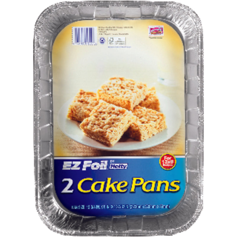 Hefty EZ Foil 9 in. W X 13 in. L Cake Pan 2 pc