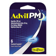 Advil PM Pain Reliever/Nightime Sleep Aid 6 ct 1 pk