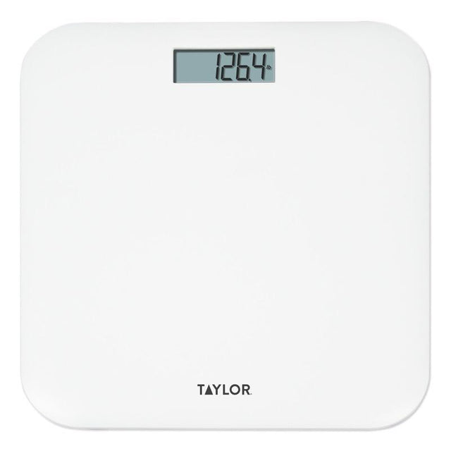 Taylor 400 lb Digital Bathroom Scale White