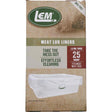 LEM Clear Meat Lug Liners 25 pk