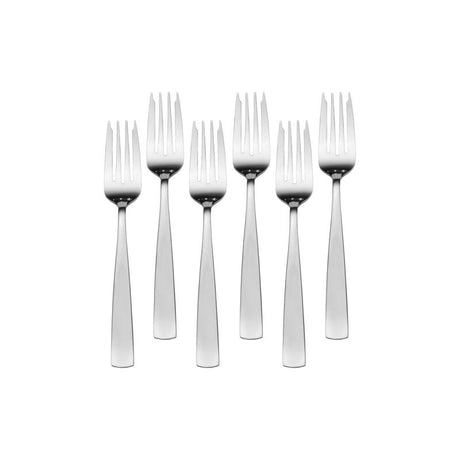 Pfaltzgraff Silver Stainless Steel Danford Salad Fork 6 pc